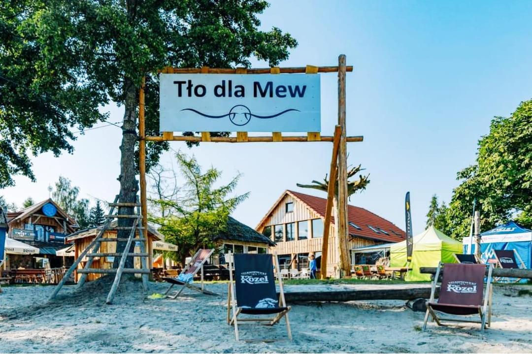 Przystan Tlo Dla Mew Leilighet Rydzewo Eksteriør bilde